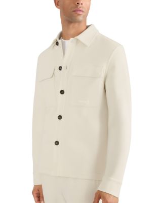 Porter-K Brushed Knit Shirt Jacket