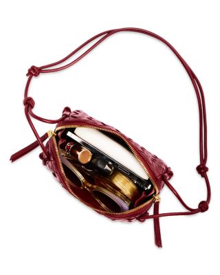 Concert Pouch Intrecciato Leather Shoulder Bag