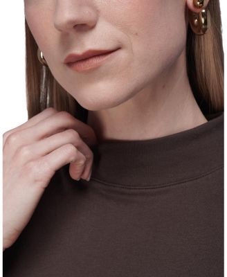  The Everyday Mock Neck Tee