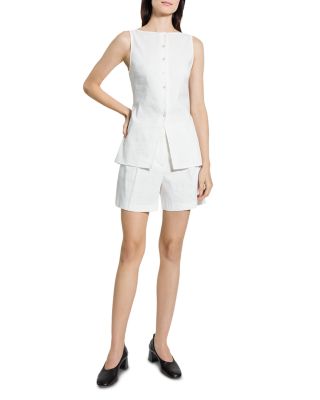 Boat Neck Sleeveless Top