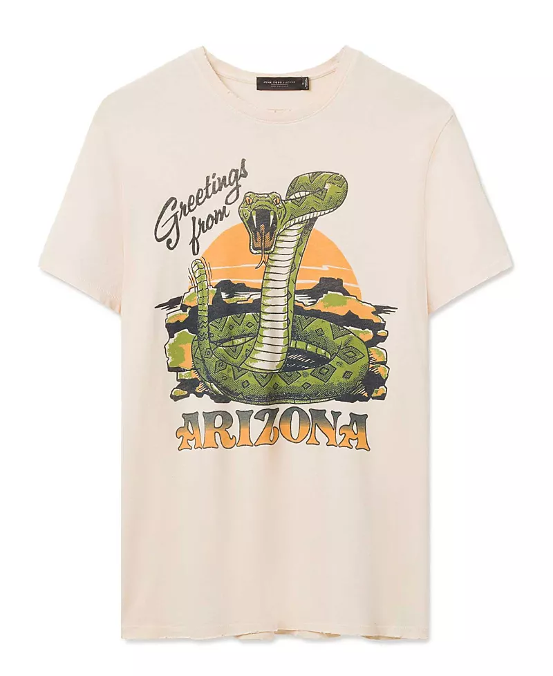 Junk Food Clothing Unisex Greetings From Arizona Vintage Tee