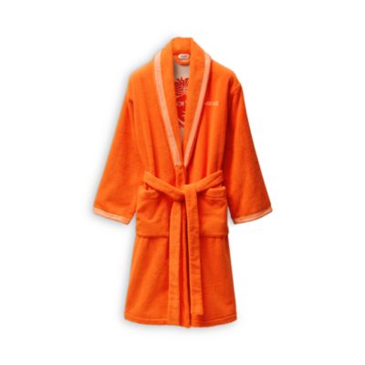 Versace Terry Medusa Jacquard Bathrobe In Multi