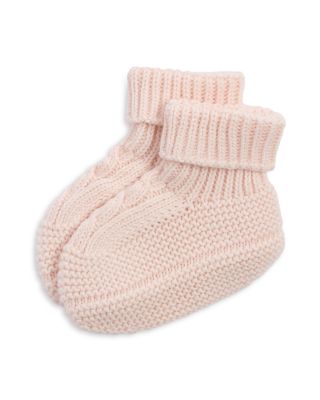 Unisex Cable Knit Bootie Socks - Baby