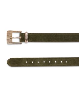 Aya Engraved Buckle Western Belt