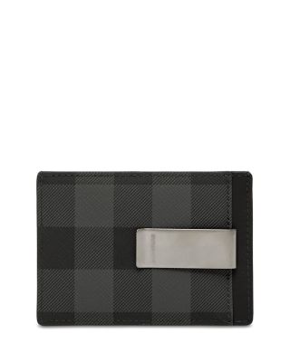 Check Money Clip Card Case