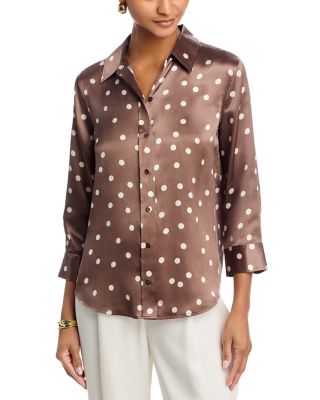 Dani Silk Three Quarter Sleeve Blouse