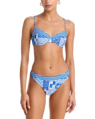 Mona Printed Bikini Top & Isla Printed Bikini Bottom