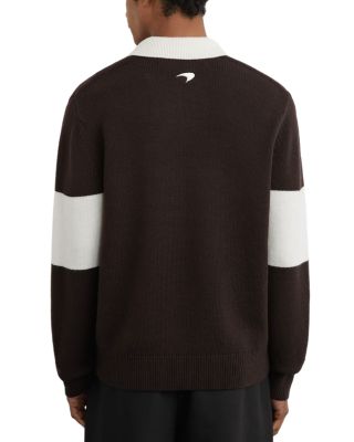 McLaren Unisex Embroidered Logo Rugby Polo Shirt