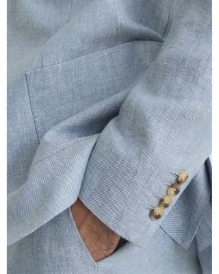 Tailored Fit Linen Twill Blazer
