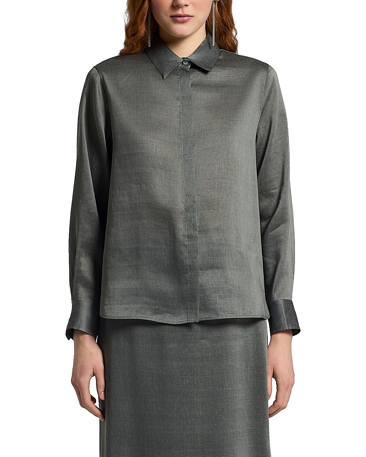 Peserico Linen & Silk Shirt