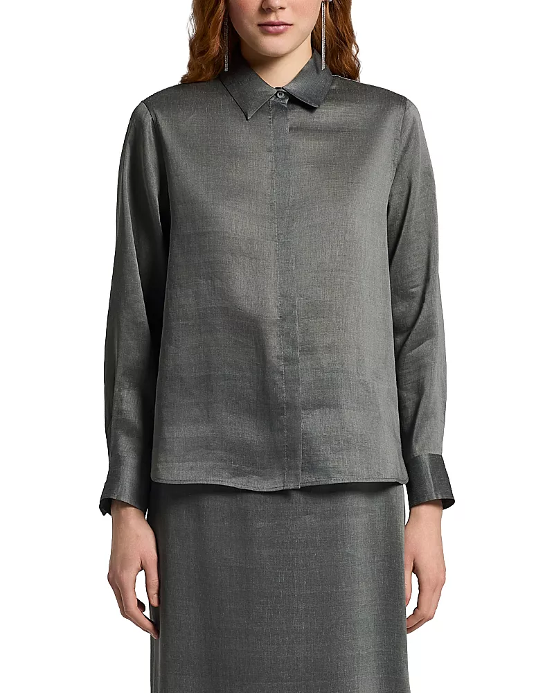 Peserico Linen & Silk Shirt