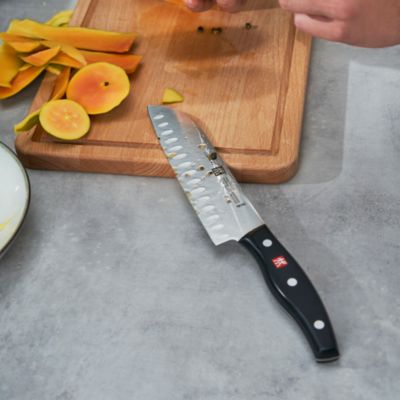 Zwilling Twin Signature 7" Santoku Hollow Edge