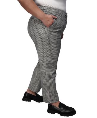  Plus The Empower Zipper Slim Crop Pant