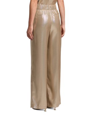 Pleated Palazzo Trousers