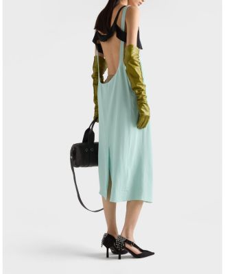 Women's Canvas Pumps with Crystals