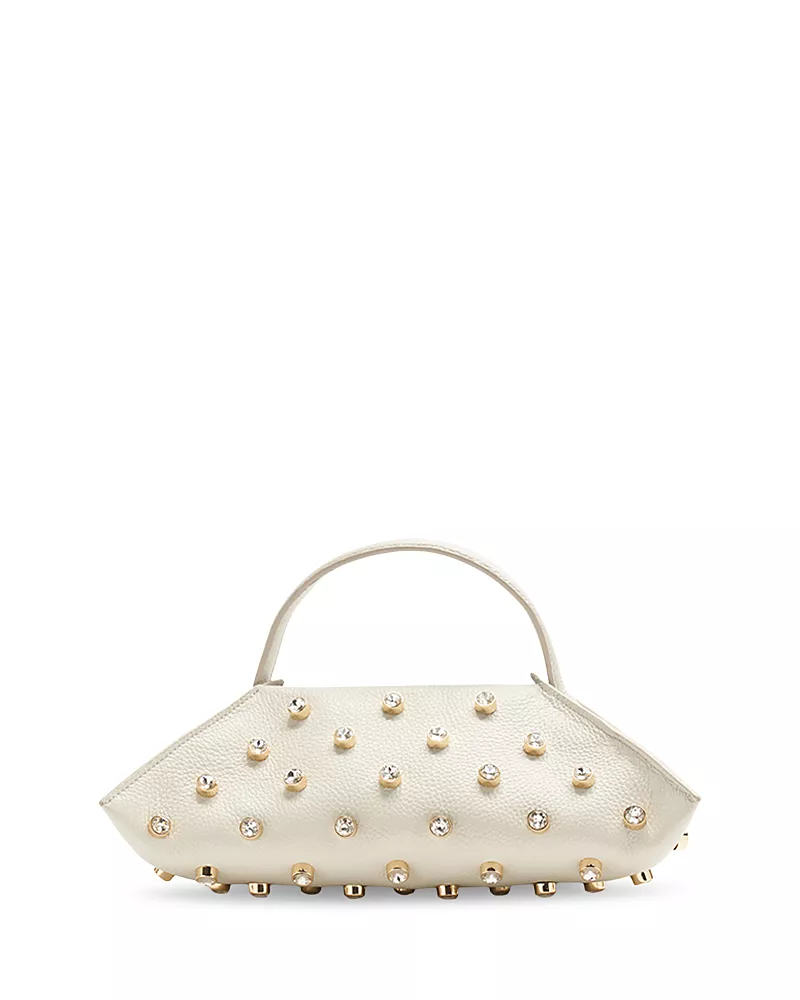 Altuzarra Mini Crystal Embellished Leather Handbag