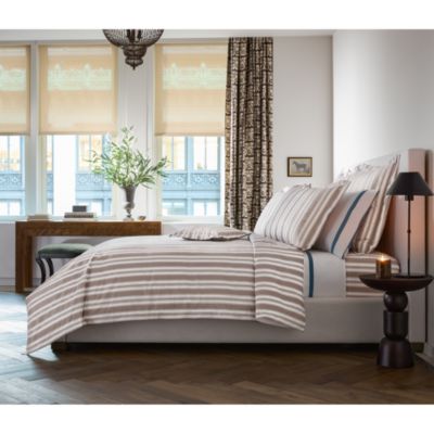 Elio Striped Duvet Cover, King
