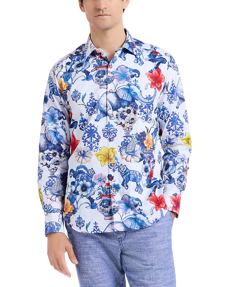 Robert Graham Piccadilly Floral Woven Shirt