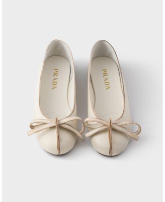  Women's Antiqued Leather Ballerinas