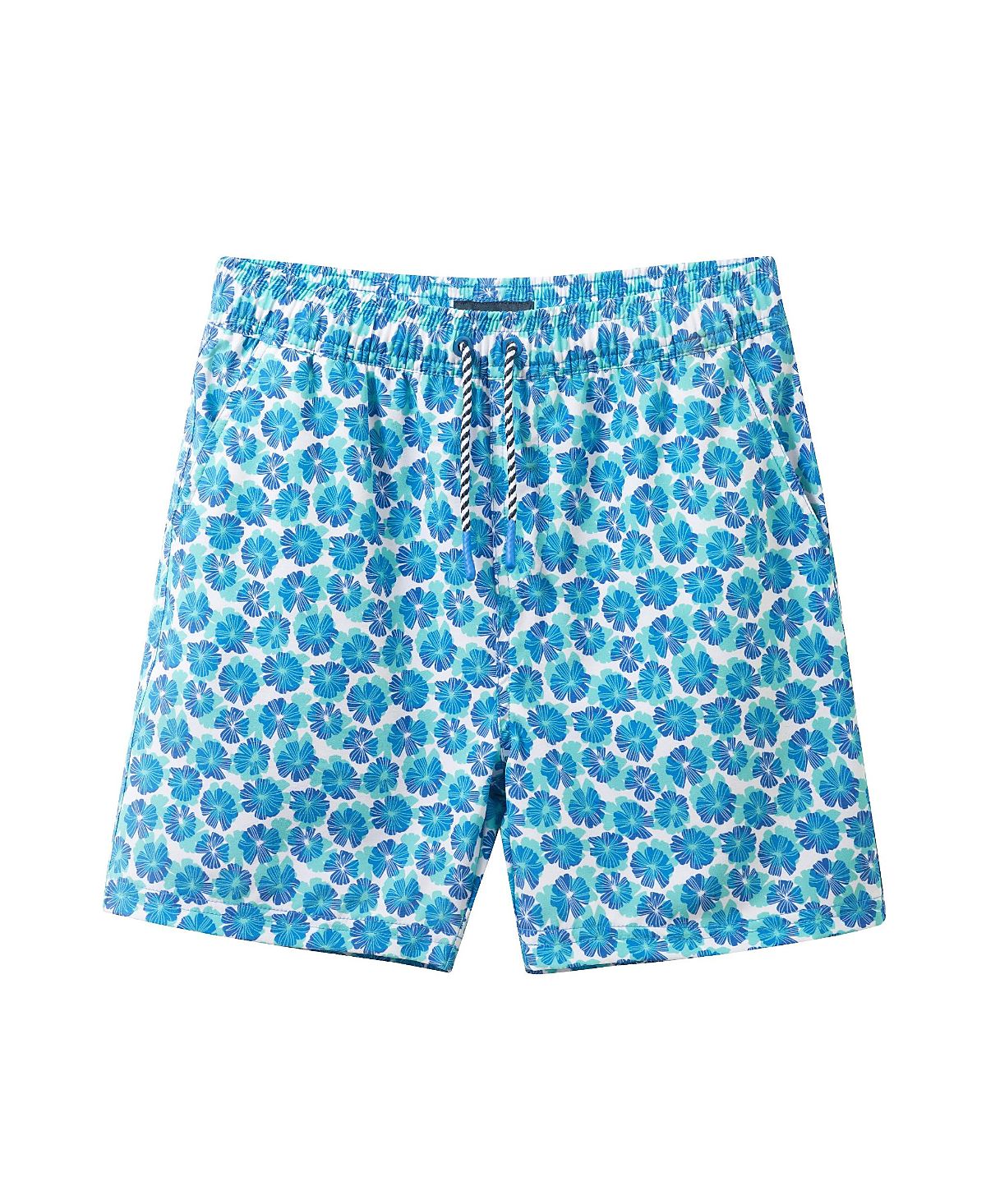 Andy & Evan Boys' Floral Comfort-Stretch Line Boardshort - Big Kid