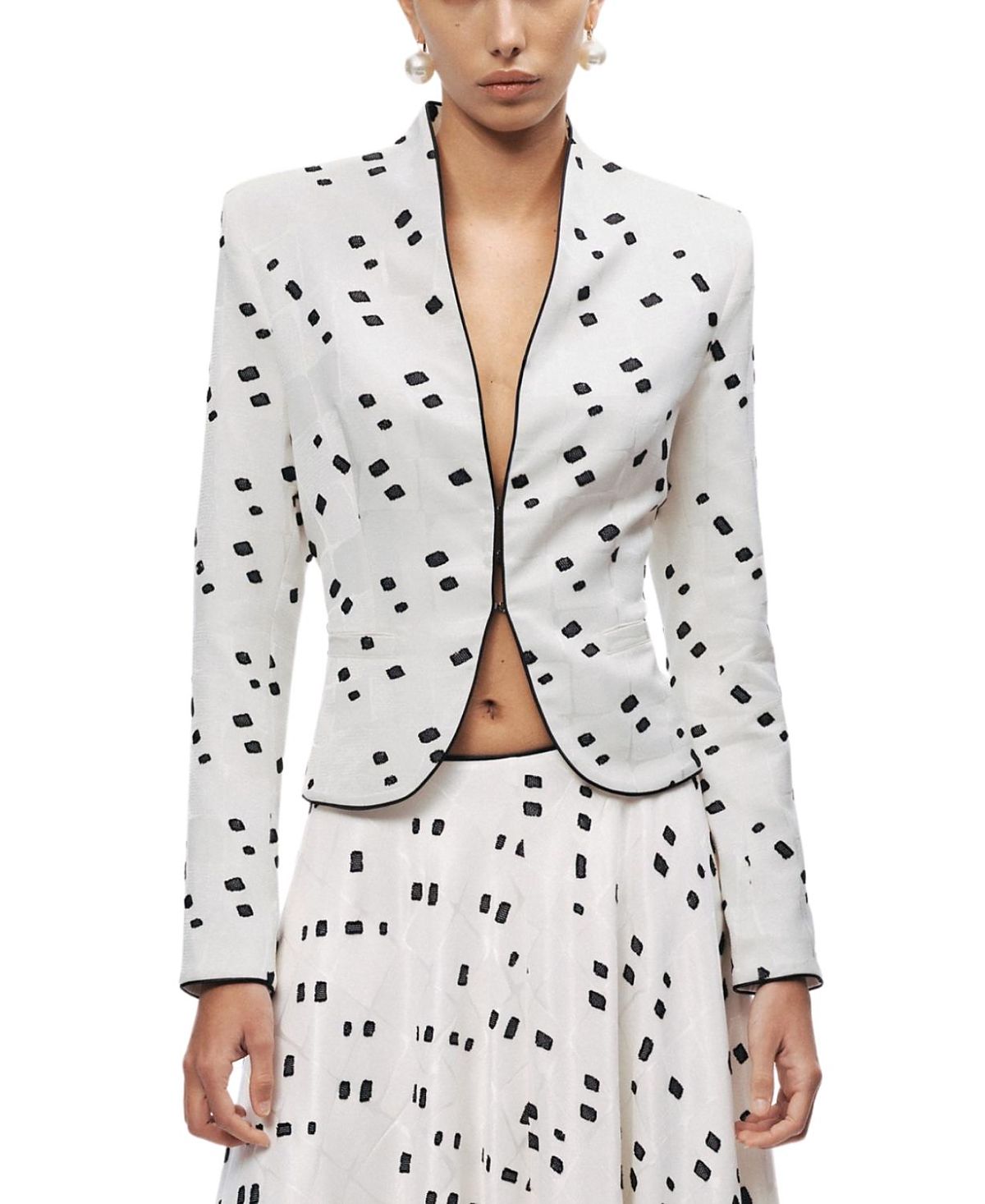 Nocturne Printed Tailored Jacket