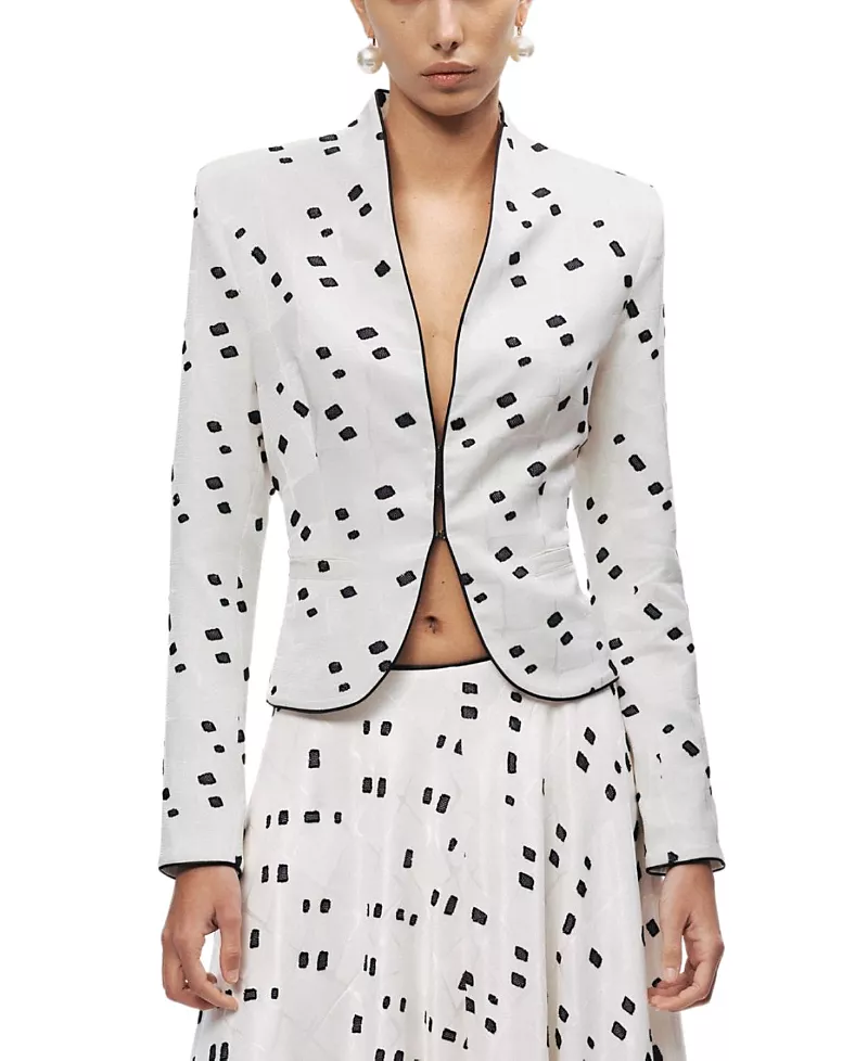 Nocturne Printed Tailored Jacket