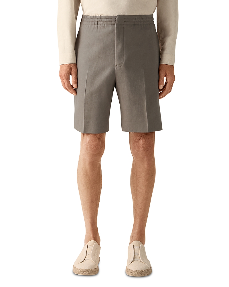 Zegna Oasi Lino Shorts
