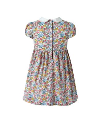 Girls' Ditsy Floral Smocked Dress - Little Kid, Big Kid