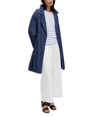 Denim Trench Coat