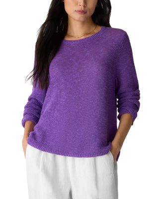 Crewneck Slub Sweater