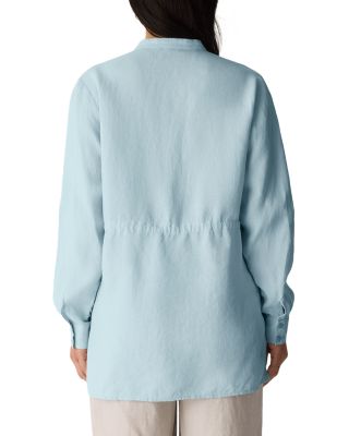 Mandarin Collar Long Shirt
