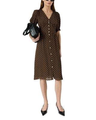 Rohya Puffed Sleeve Dress