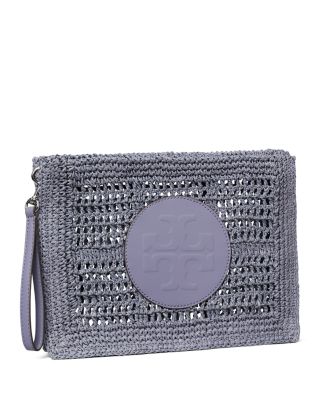 Ella Hand Crochet Straw Pouch