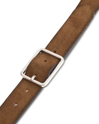 Men's Washed Suede Leather Belt