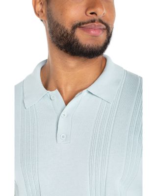 Short Sleeve Sweater Knit Polo