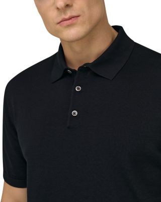 Regular Fit Cotton Silk Polo Shirt