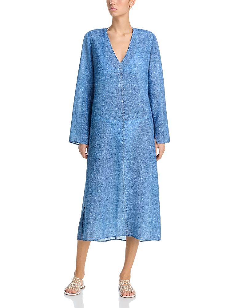rag & bone Miramar Crinkle Swim Cover Up Dress