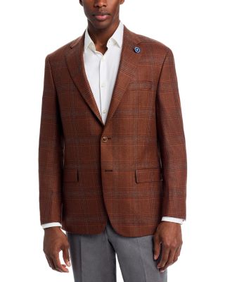 Classic Fit Plaid Sport Coat