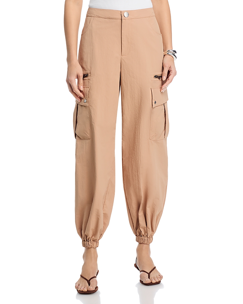 L'agence Greer Cargo Jogger Pants In Brown