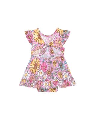 fall beach dresses PRETTYGARDEN Women's Fall Wedding Guest Dresses Boho Floral Long Sleev