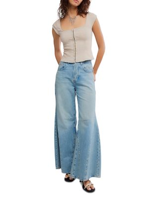 Marilyn Denim Corset Top