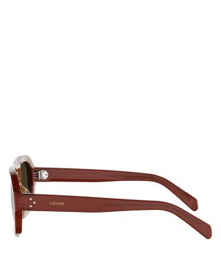 3 Dots Pilot Sunglasses, 53mm