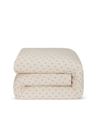  Martha Floral Cotton Duvet Cover, Queen