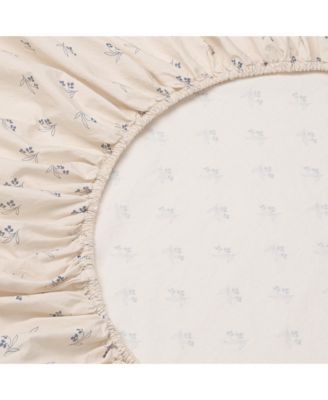  Martha Floral Cotton Fitted Sheet, King