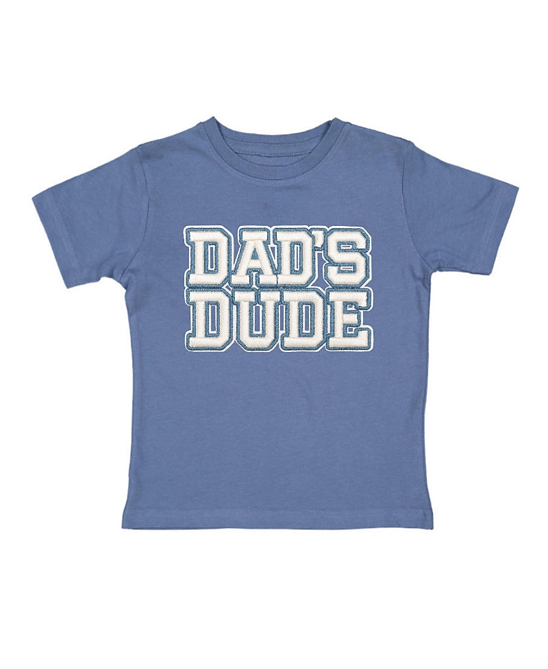 Sweet Wink Boys' Dad's Dude Patch Short Sleeve T-Shirt - Little Kid, Big Kid