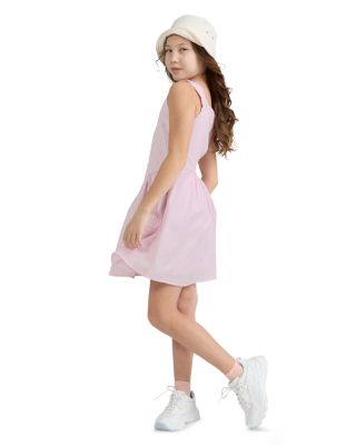 Girls' Faux Button Through Mini Dress - Little Kid, Big Kid