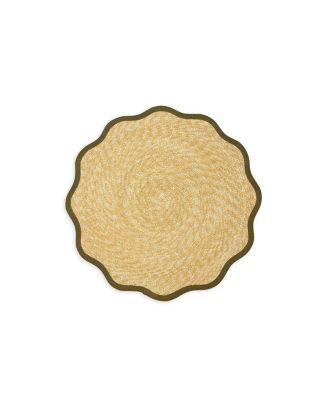  Straw Cloud Placemats, Set Of 2 16"