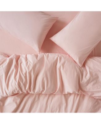 Washed Cotton Percale Duvet Cover