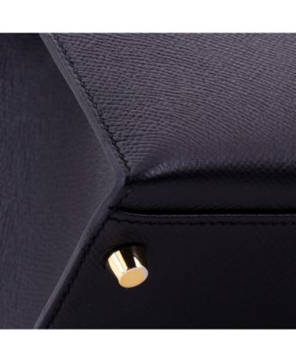 Kelly 32 Handbag Black Epsom with Gold Hardware