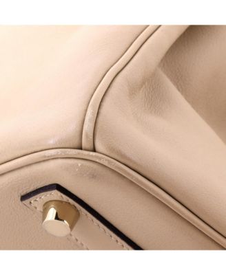 Birkin 25 Handbag Light Swift with Gold Hardware